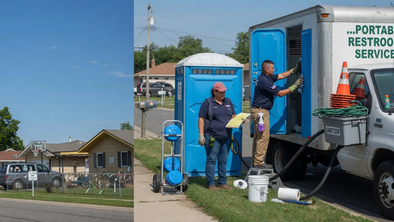 Portable Toilet Rental in Raymore, MO near me